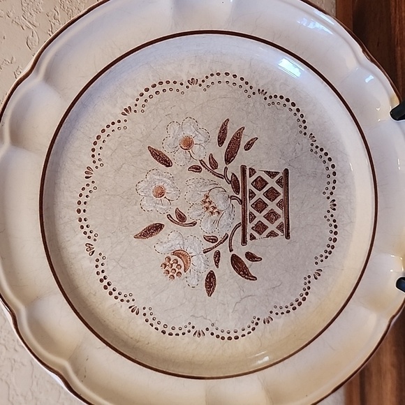 Cumberland Mayblossom Stoneware by Hearthside 10.5" Plate Vintage - Picture 2 of 6